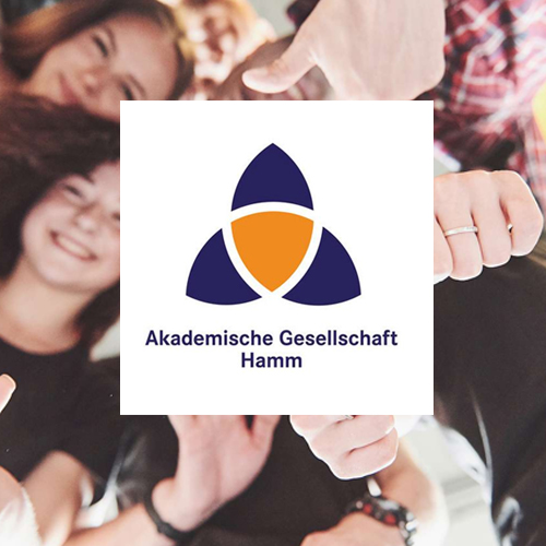 Visual mit Logo der Akademischen Gesellschaft Hamm